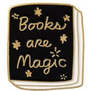 NEW Books Are Magic Enamel Pin NEW